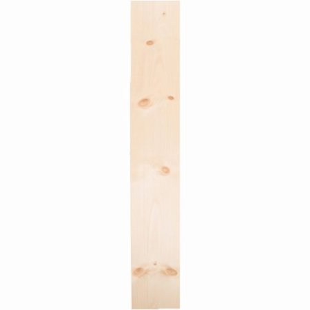 LIVE EDGE TIMBER 4' SQ Edge Pine Shelf 27003